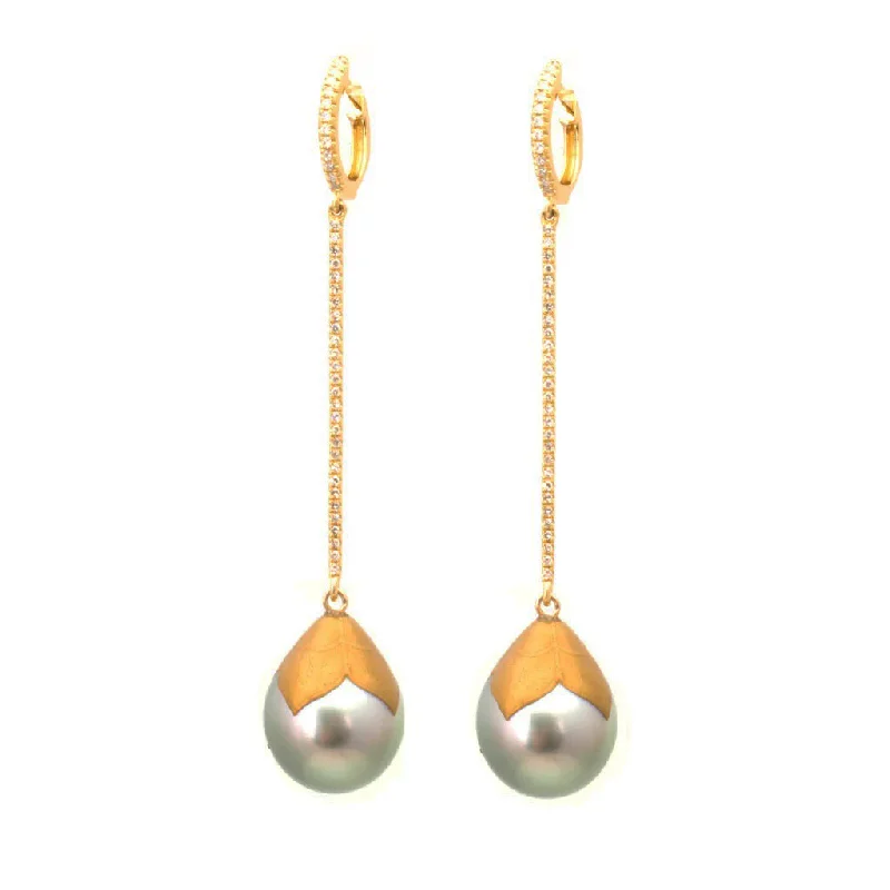 Women’s classic earrings-Pearl Drop Earrings