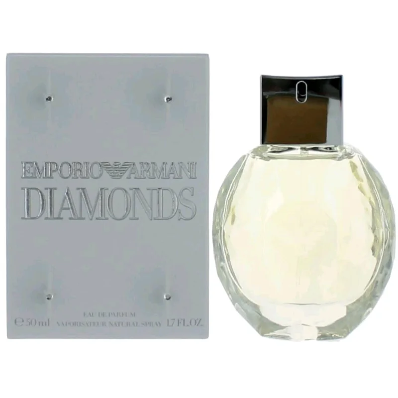 Women’s anniversary diamond engagement ring-Giorgio Armani Women's Eau De Parfum Spray - Emporio Armani Diamonds Delightful, 1.7oz