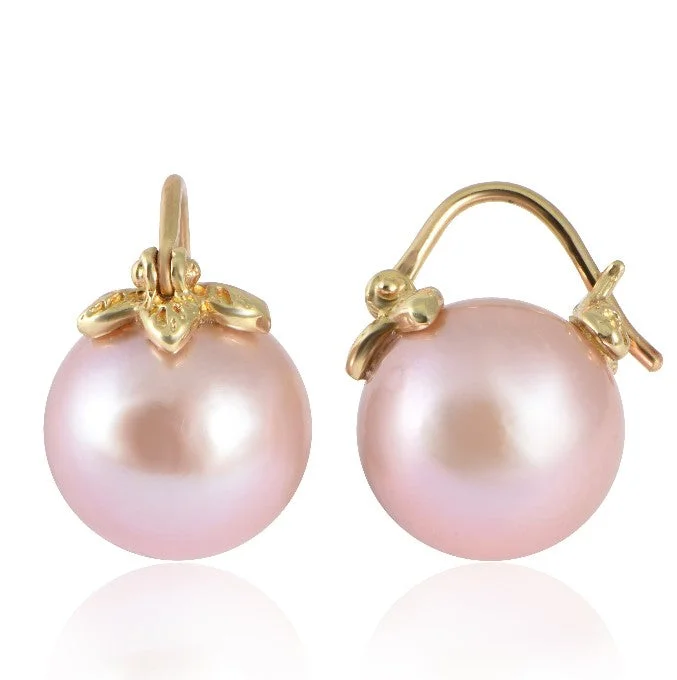 Women’s sparkling earrings-Edison Pearl Earrings