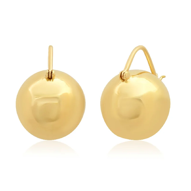 Women’s chic hoop earrings-15mm Globe Earrings